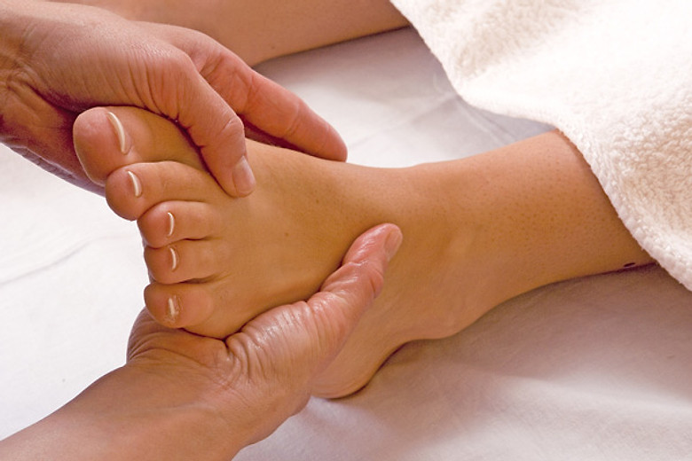 Energetische Fußreflexmassage
